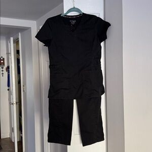 Maevn med. uniform   Black Casual Top xs ,pants xxs